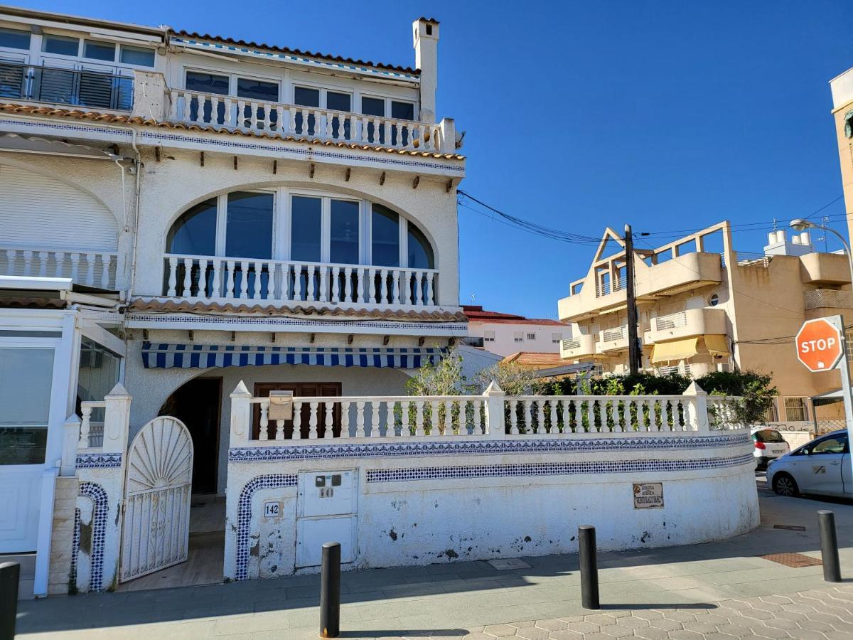 Casa Primera Linea Playa Tamarit Santa Pola Exterior foto