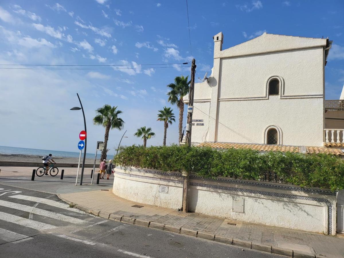 Casa Primera Linea Playa Tamarit Santa Pola Exterior foto