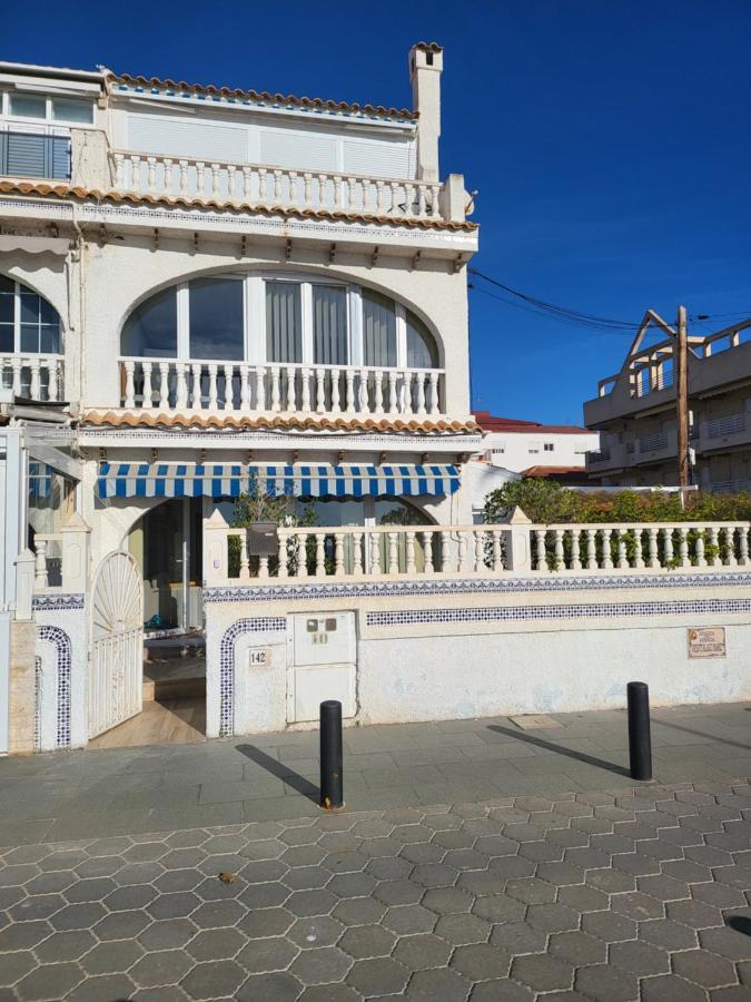 Casa Primera Linea Playa Tamarit Santa Pola Exterior foto