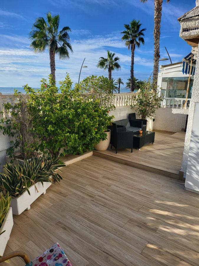 Casa Primera Linea Playa Tamarit Santa Pola Exterior foto